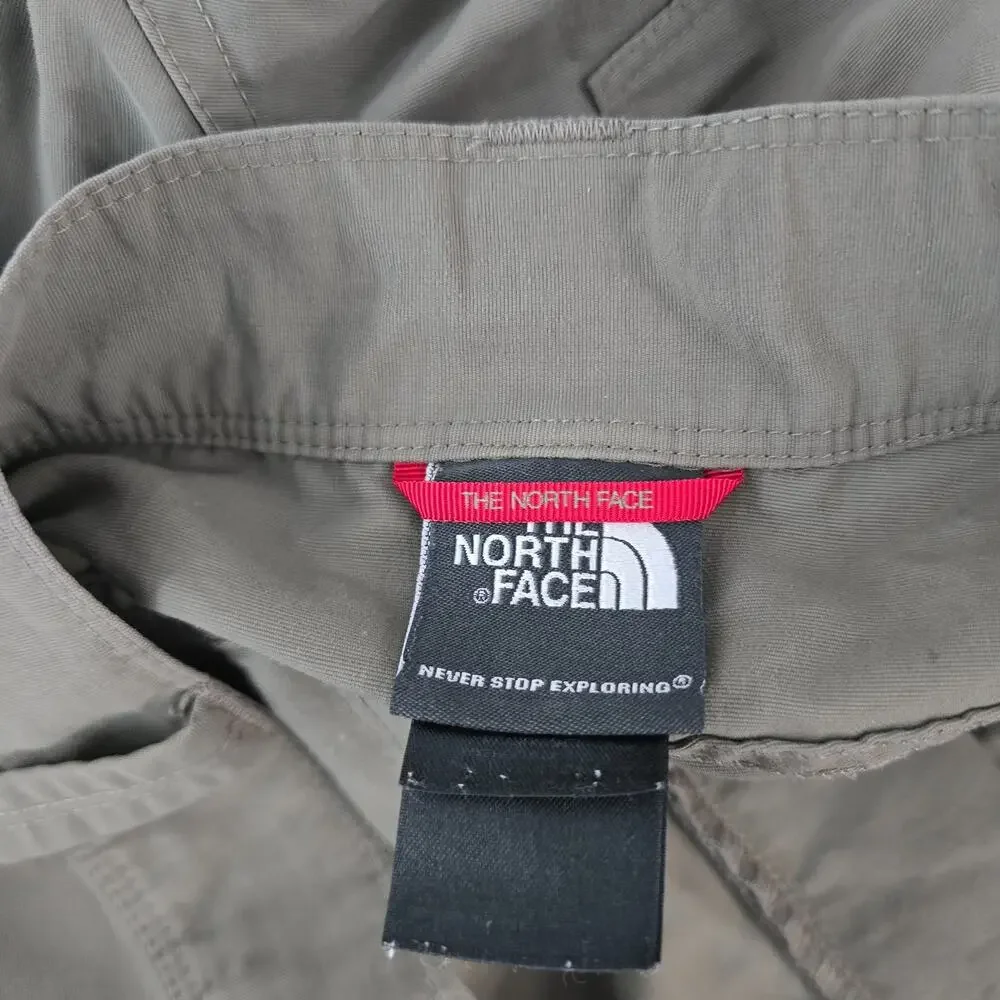 The North Face Men’s AXEZ Cargo Shorts Green Size 34 Outdoor Hiking Utility 6374